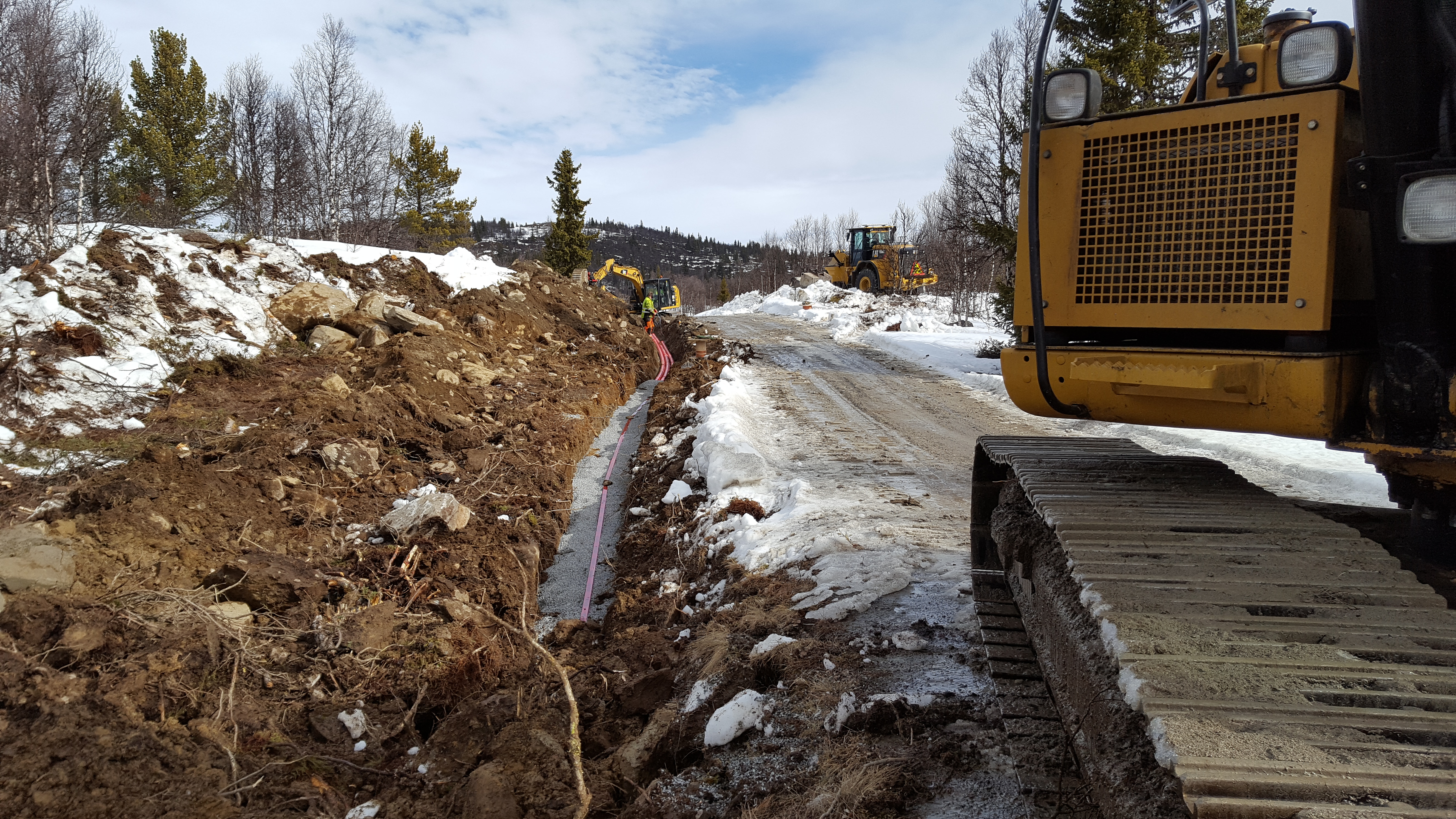 Grøft langs vegen til Synhauglie (2).jpg