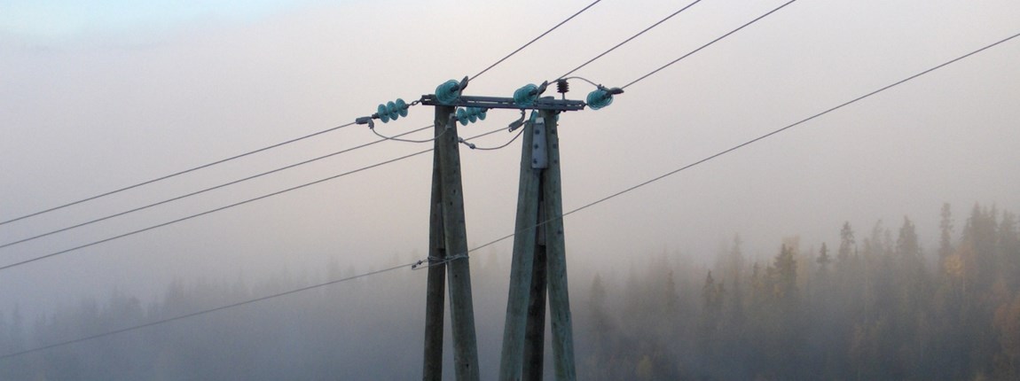 Mast og linjer