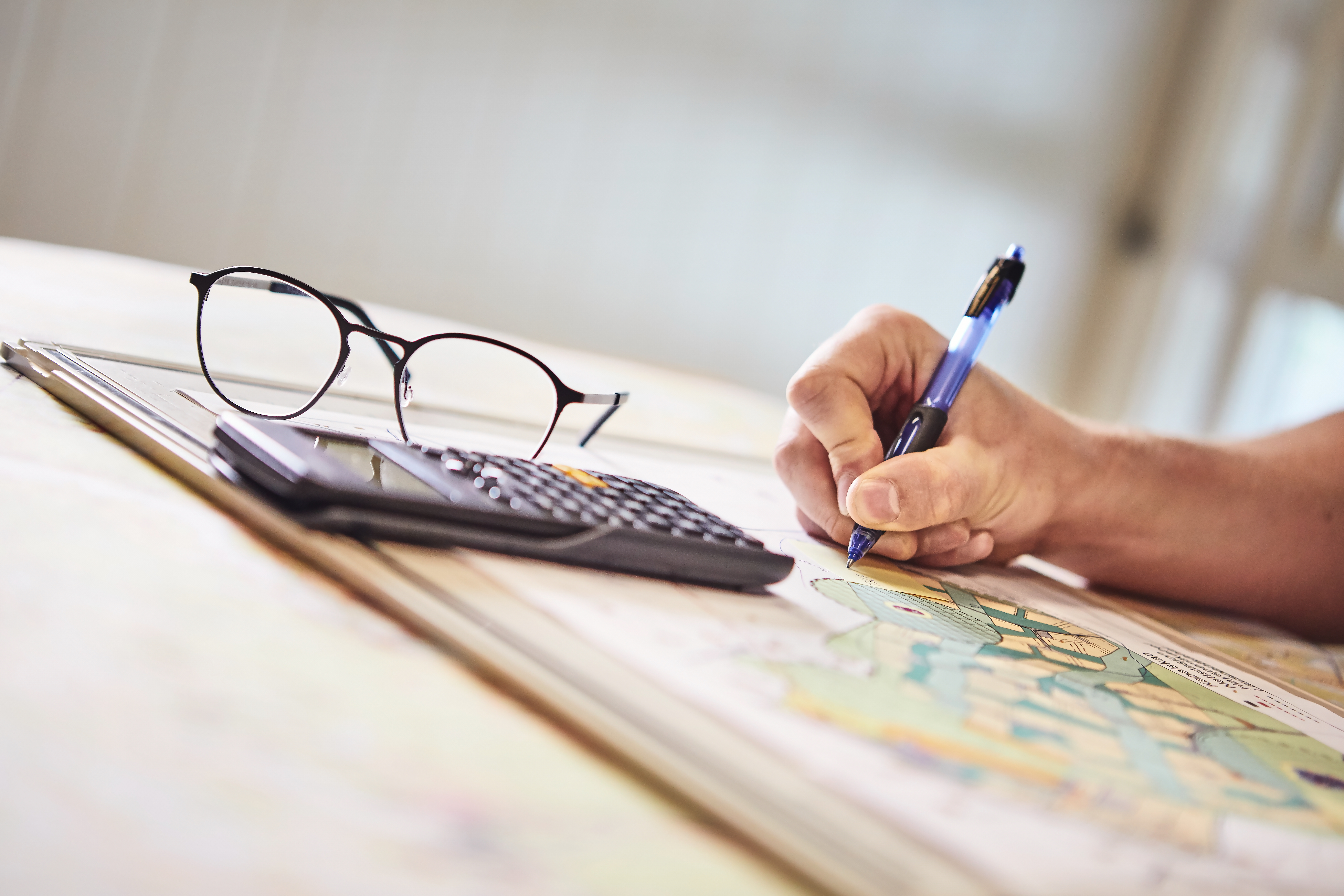 Planlegging på kart